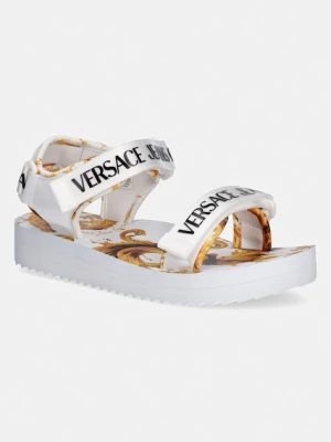 Versace Jeans Couture sandały na platformie damskie