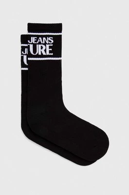 Versace Jeans Couture skarpetki męskie kolor czarny 76GA0J04 ZG079