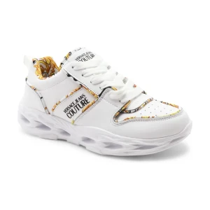 Versace Jeans Couture Skórzane sneakersy