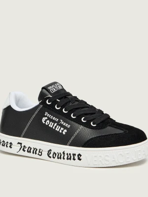 Versace Jeans Couture Skórzane sneakersy FONDO COURT 88 DIS. SK6 | zamsz