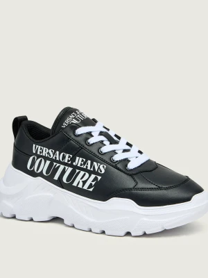 Versace Jeans Couture Skórzane sneakersy FONDO SPEEDTRACK DIS.SC1 czarny