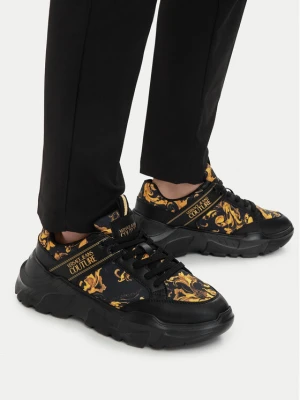 Versace Jeans Couture Sneakersy 79YA3SC2 ZSC85 G89 Czarny