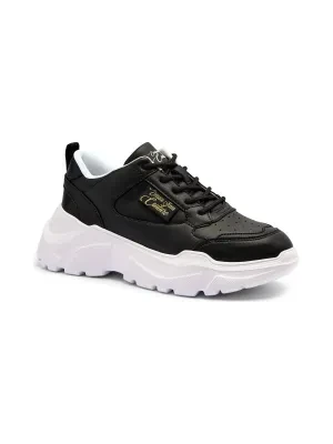 Versace Jeans Couture Sneakersy FONDO SPEEDTRACK DIS. SC2 | z dodatkiem skóry