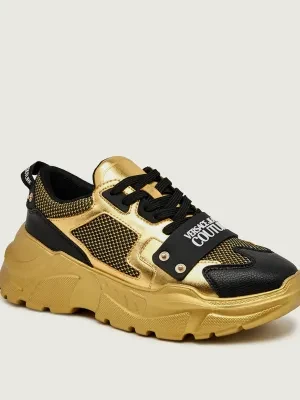 Versace Jeans Couture Sneakersy FONDO SPEEDTRACK DIS. SC4 | z dodatkiem skóry