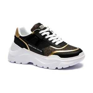 Versace Jeans Couture Sneakersy SPEEDTRACK DIS. 4 | z dodatkiem skóry