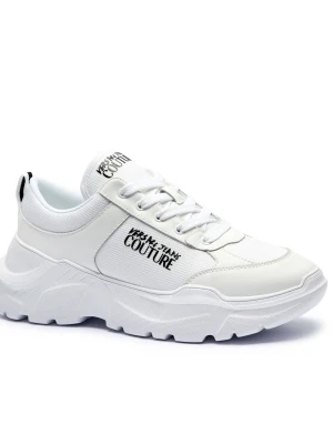 Versace Jeans Couture Sneakersy Fondo Speedtrack | z dodatkiem skóry biały
