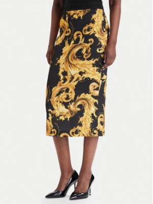 Versace Jeans Couture Spódnica ołówkowa 80HAE806 NS820 Czarny Slim Fit