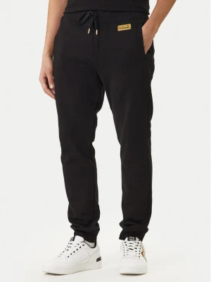 Versace Jeans Couture Spodnie dresowe 80GAAT04 CF01T Czarny Regular Fit