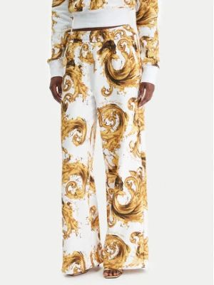 Versace Jeans Couture Spodnie dresowe 80HAA320 FS196 Biały Regular Fit