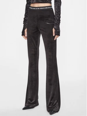 Versace Jeans Couture Spodnie materiałowe 75HAC1A7 Czarny Flared Leg