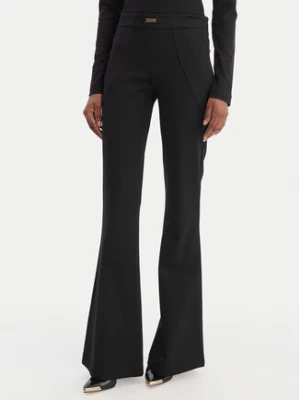 Versace Jeans Couture Spodnie materiałowe 80HAA115 J0092 Czarny Flare Fit