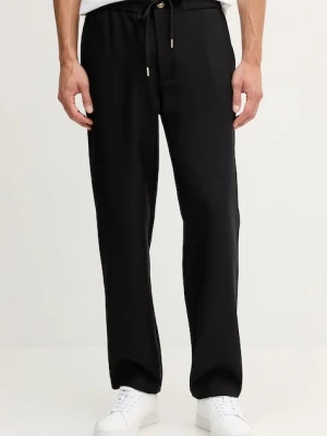 Versace Jeans Couture spodnie męskie kolor czarny proste 79GAA100 N0136
