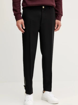Versace Jeans Couture spodnie męskie kolor czarny proste 79GAA128 N0136