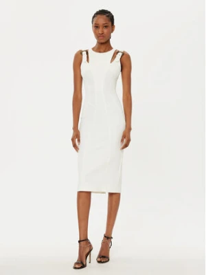 Zdjęcie produktu Versace Jeans Couture Sukienka koktajlowa 78HAO913 Biały Slim Fit