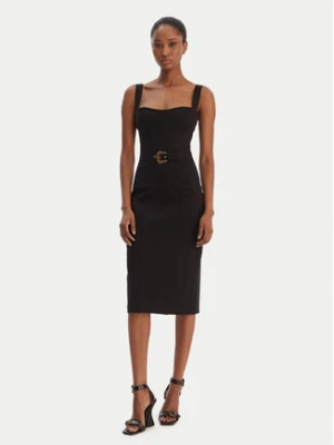 Versace Jeans Couture Sukienka koktajlowa 80HAO940 J0092 Czarny Slim Fit