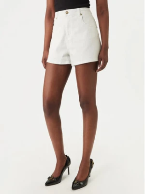 Versace Jeans Couture Szorty jeansowe 80HAD514 CEWCA Biały Regular Fit