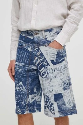 Versace Jeans Couture szorty jeansowe męskie kolor granatowy 76GAD51C DW074SS0