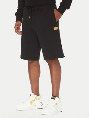 Versace Jeans Couture Szorty sportowe 78GADT08 Czarny Regular Fit