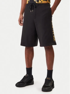Versace Jeans Couture Szorty sportowe 80GADT00 CF01T Czarny Regular Fit