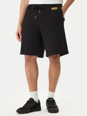 Versace Jeans Couture Szorty sportowe 80GADT04 CF01T Czarny Regular Fit