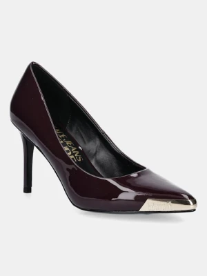 Versace Jeans Couture szpilki kolor fioletowy 79VA3S50 ZS859 317