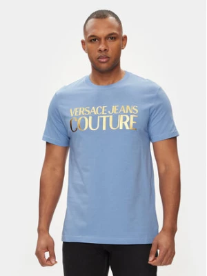 Versace Jeans Couture T-Shirt 76GAHT00 Kolorowy Regular Fit