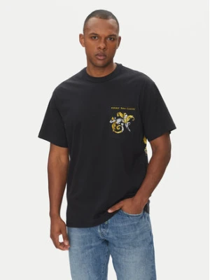 Versace Jeans Couture T-Shirt 78GAH6RB Czarny Regular Fit