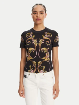 Zdjęcie produktu Versace Jeans Couture T-Shirt 78HAH6P8 Czarny Slim Fit