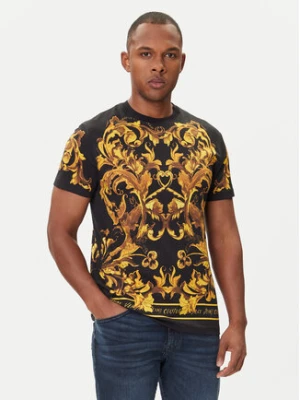Versace Jeans Couture T-Shirt 79GAH6SB JS505 Czarny Regular Fit