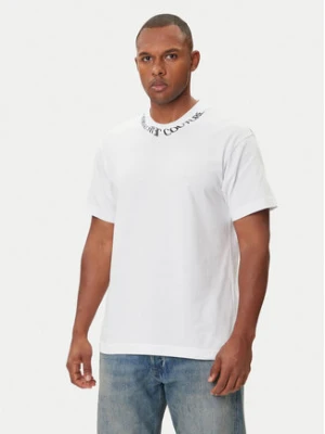 Versace Jeans Couture T-Shirt 79GAHP03 CJ01P Biały Regular Fit