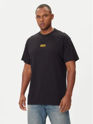 Versace Jeans Couture T-Shirt 79GAHT08 CJ00T Czarny Regular Fit