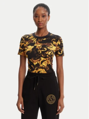 Versace Jeans Couture T-Shirt 79HAH608 JS504 Czarny Slim Fit