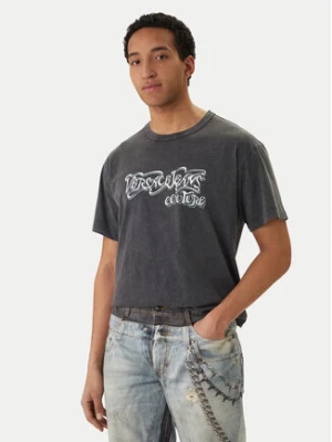 Versace Jeans Couture T-Shirt 80GAHB02 CJB02 Czarny Regular Fit