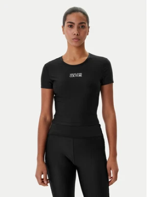 Versace Jeans Couture T-Shirt 80HAH6A2 J0128 Czarny Slim Fit