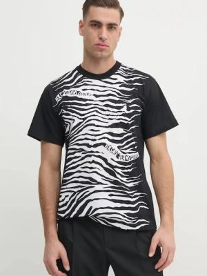 Versace Jeans Couture t-shirt bawełniany czarny
