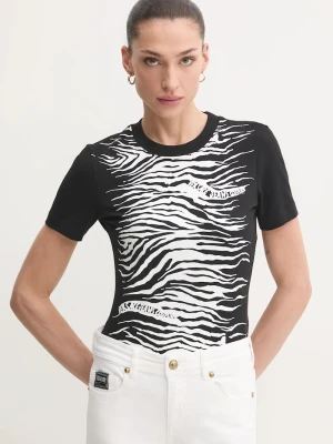 Versace Jeans Couture t-shirt czarny