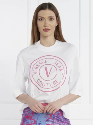 Versace Jeans Couture T-shirt | Oversize fit biały