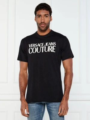Versace Jeans Couture T-shirt | Regular Fit czarny