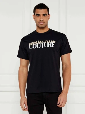 Versace Jeans Couture T-shirt | Regular Fit czarny