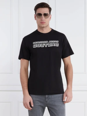 Versace Jeans Couture T-shirt | Regular Fit czarny