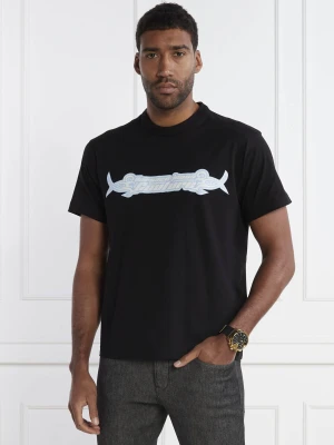 Versace Jeans Couture T-shirt | Regular Fit czarny