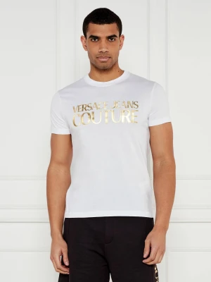 Versace Jeans Couture T-shirt | Slim Fit biały