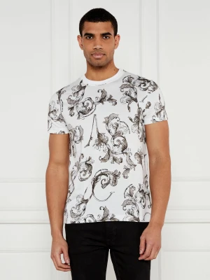 Versace Jeans Couture T-shirt | Slim Fit biały