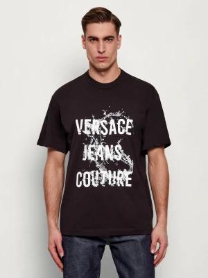 Versace Jeans Couture T-shirt SPLASH | Regular Fit czarny