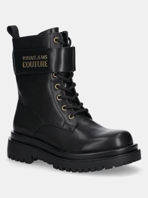 Versace Jeans Couture workery kolor czarny na platformie 79VA3S64 71570 899