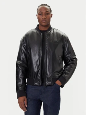 Versace Jeans Kurtka bomber 79GAS407 Czarny Regular Fit