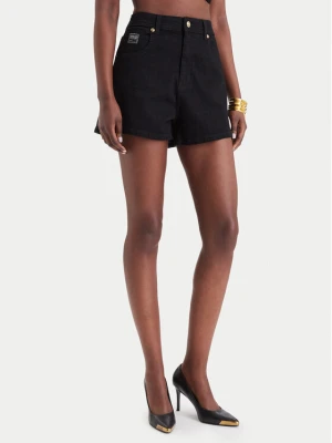 Versace Jeans Spodnie dresowe 80HAD514 Czarny Regular Fit