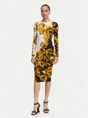 Versace Jeans Sukienka codzienna 80HAO9P0 JS547 Czarny Slim Fit