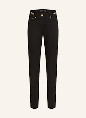 Versace Jeansy Skinny schwarz