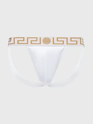 Versace jockstrap kolor biały AUU01017 1A10011